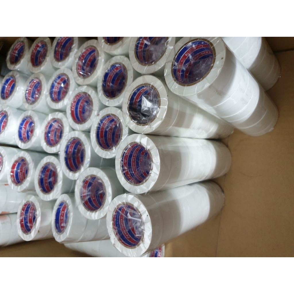 1 CÂY  BĂNG DÍNH ĐIỆN DENKA NHẬT 10yr CÁC MÀU