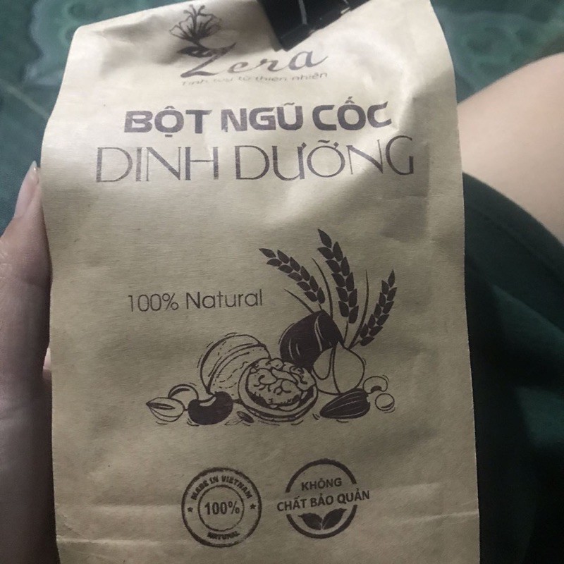 [Mẹ Bầu] Bột Ngũ Cốc Zera Giảm Nghén Cho Mẹ Mang Thai  Dinh Dưỡng Dành Cho Mẹ Bầu Zera 500 Gr - Tặng vòng dâu tằm cho bé