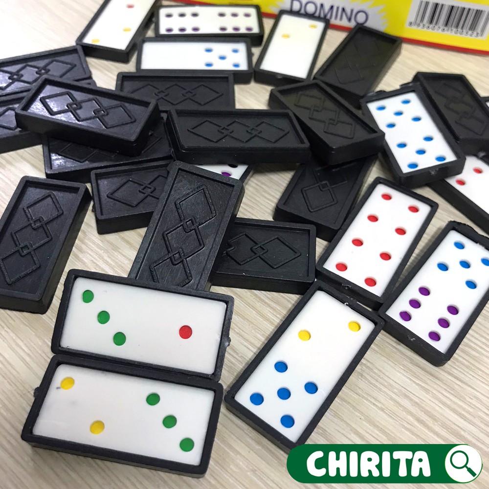 Cờ DOMINO ĐẠI PHÁT TÀI Cao Cấp - Quân Cờ Nhựa, Boardgame, Đồ Chơi Trẻ Em CHIRITA