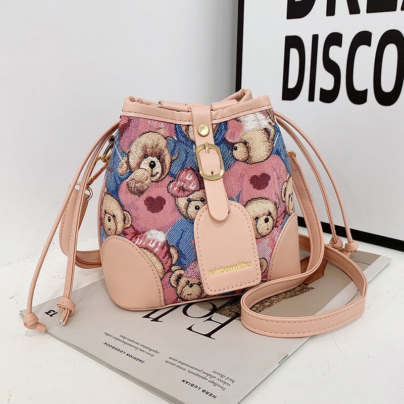 Túi đeo chéo CHUWANGLIN bằng da thời trang sành điệu dành cho nữ