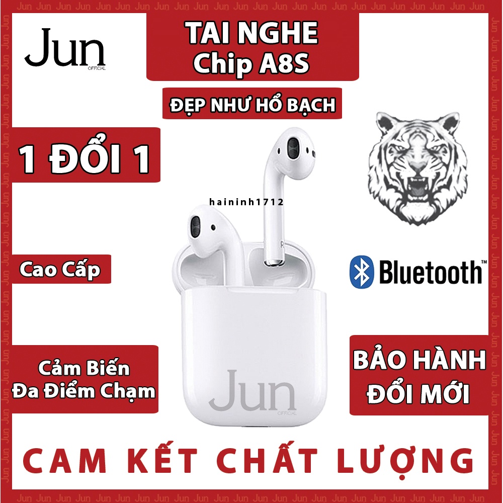 Tai Nghe Bluetooth - Cảm Biến Đa Điểm - Định Vị - Đổi Tên - Tháo Tai Dừng Nhạc...