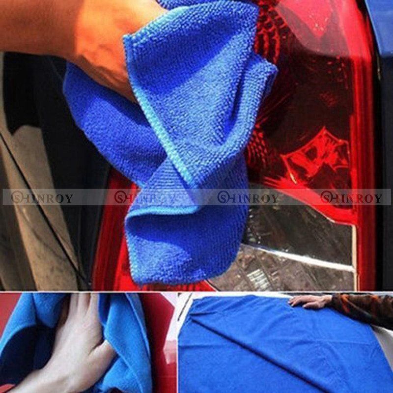 Set 2/6/10 khăn vải sợi nhỏ lau làm sạch ô tô đa dụng