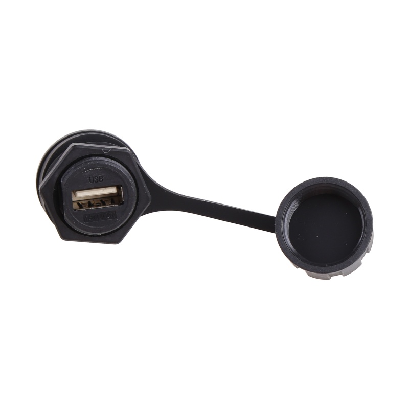 Ổ Cắm Kết Nối USB 2.0 Chống Nước IP67 Có Nắp Đậy