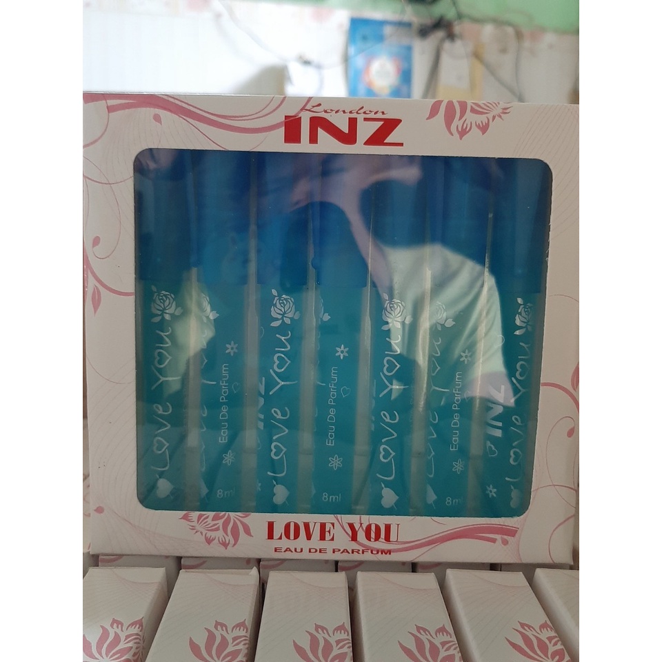 Set 7 Chai Nước Hoa Cây Bút INZ Love You