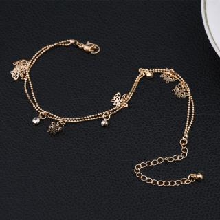 Lắc chân hình bướm đơn giản cho nữ
