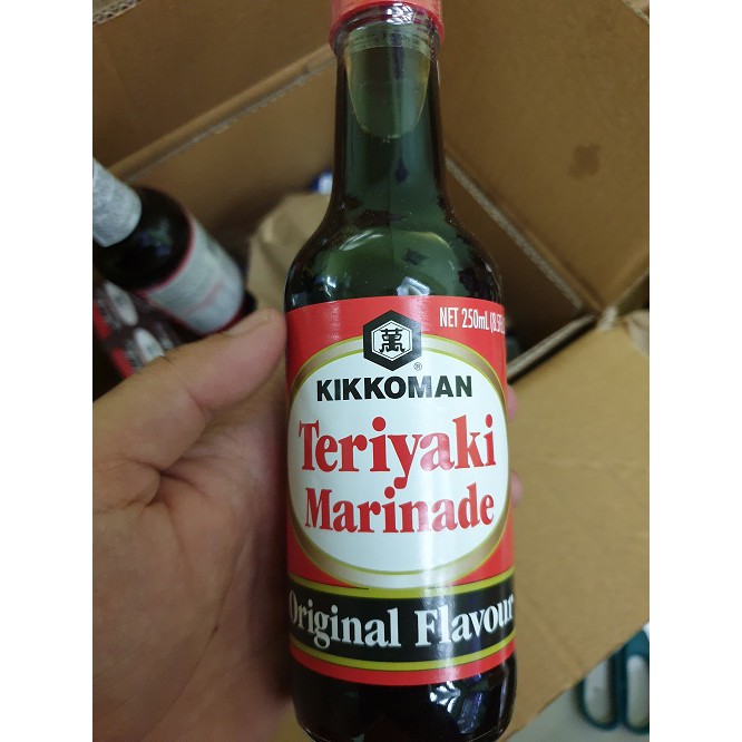 Sốt Tẩm Ướp Truyền Thống Teriyaki Kikkoman (250ml)