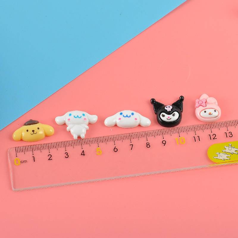 Phụ Kiện Mặt Charm Hình Cinnamoroll Hoạt Hình Dùng Trang Trí Giày/Giày DIY