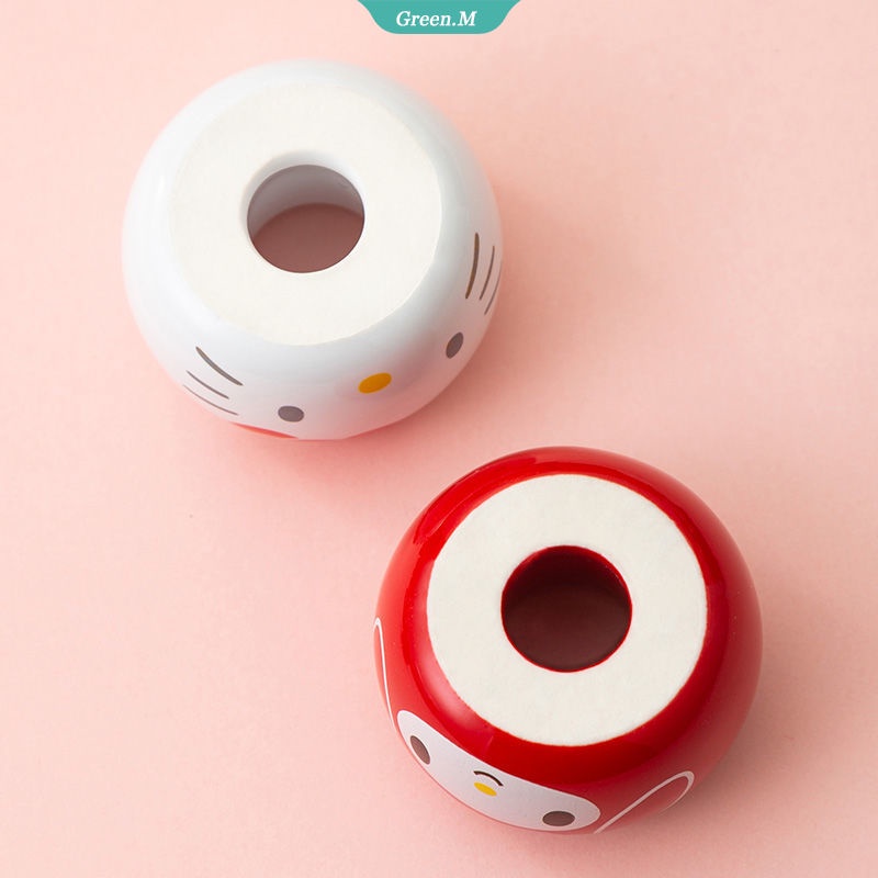 SANRIO Giá Đỡ Bàn Chải Đánh Răng Đáy Gốm Hình Bánh Donut Mới Dùng Trong Nhà Tắm