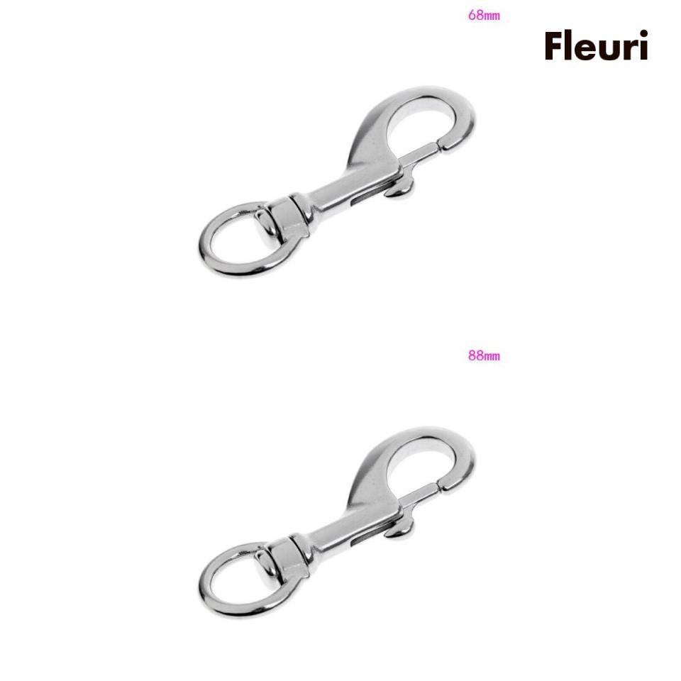 Kẹp Mắt Xích Tròn Bằng Thép Không Gỉ Cho Thú Cưng