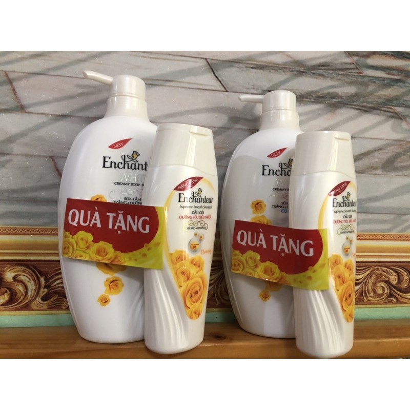 COMBO SỮA TẮM ENCHANTER TẶNG SỮA TẮM 150gra
