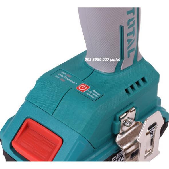 MÁY VẶN VÍT DÙNG PIN TOTAL 20V KO CHỔI THAN