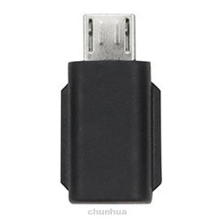 Smartphone Adapter Black Convert Easy Install High Speed Micro USB Portable Plastic Type C For DJI OSMO Pocket