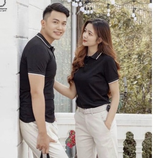 [Hàng VNXK] Áo Polo Nam Vải Cá Sấu Chất Cotton - Màu Đen | BigBuy360 - bigbuy360.vn