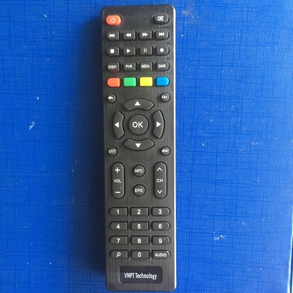 Remote Điều Khiển Đầu Thu VNPT Technology, Bảo hành 6 tháng, Tặng kèm pin