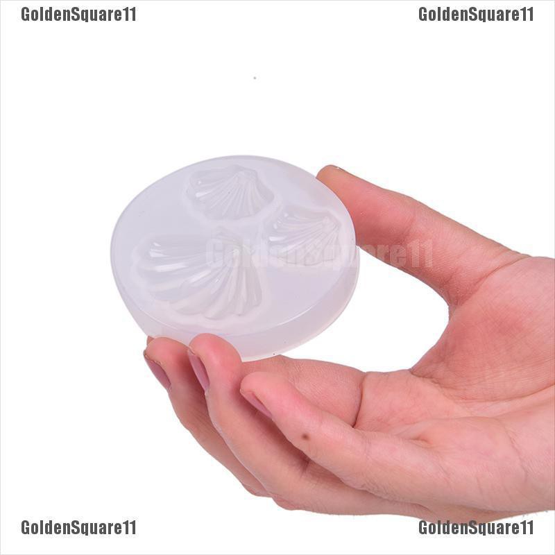 Khuôn Silicone Tạo Hình Làm Bánh Kẹo Hình Vỏ Sò DIY