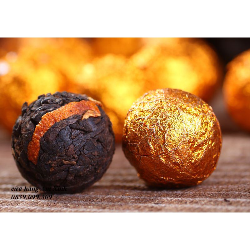 Trà Phổ Nhĩ Quýt Vân Nam (Đóng túi 06 viên khoảng 50 gram) | BigBuy360 - bigbuy360.vn