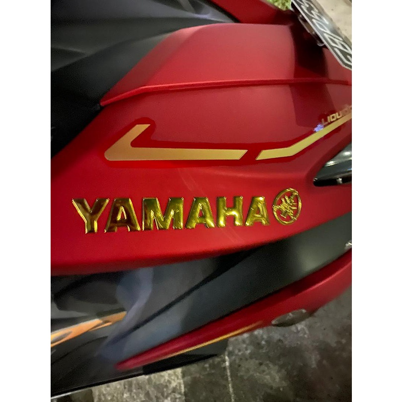 Miếng Dán Logo 3d Trang Trí Dành Cho Xe Mô Tô Yamaha