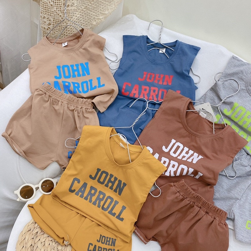 Bộ ba lỗ thể thao bé trai John Carroll