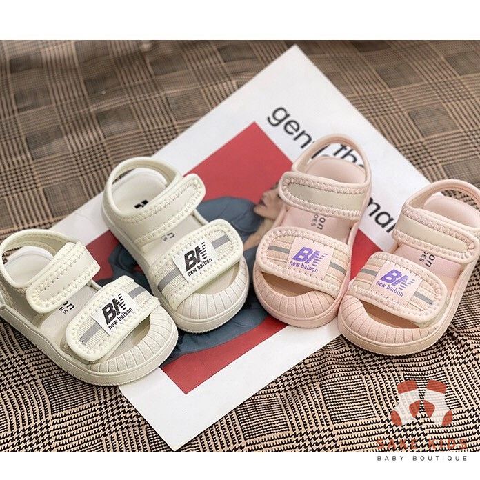 Sandal bé trai bé gái - Dép sandal quai dán BN đáng yêu đế chống trơn trượt tốt mũi chống vấp êm mềm nhẹ cho bé C7