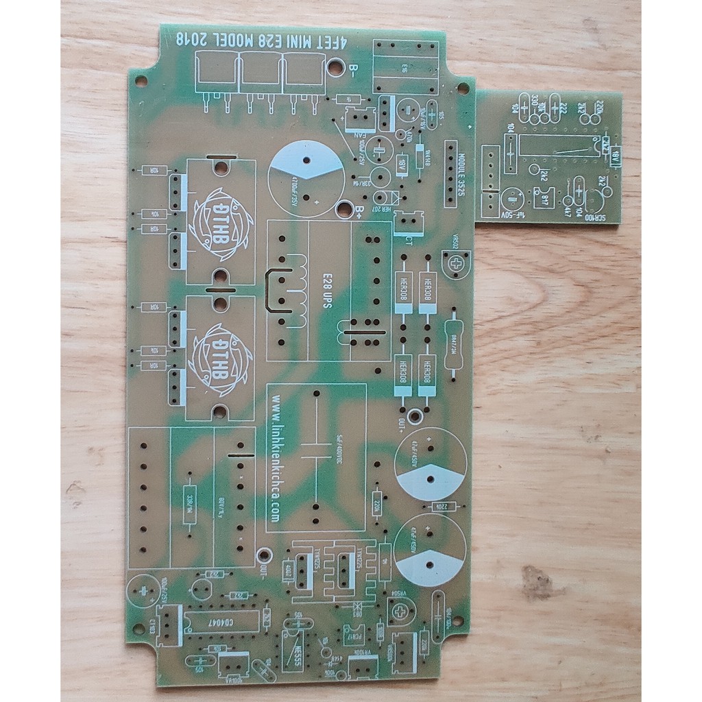 Combo 2 mạch kích 4fet băn db3 trộn IC 4047&555