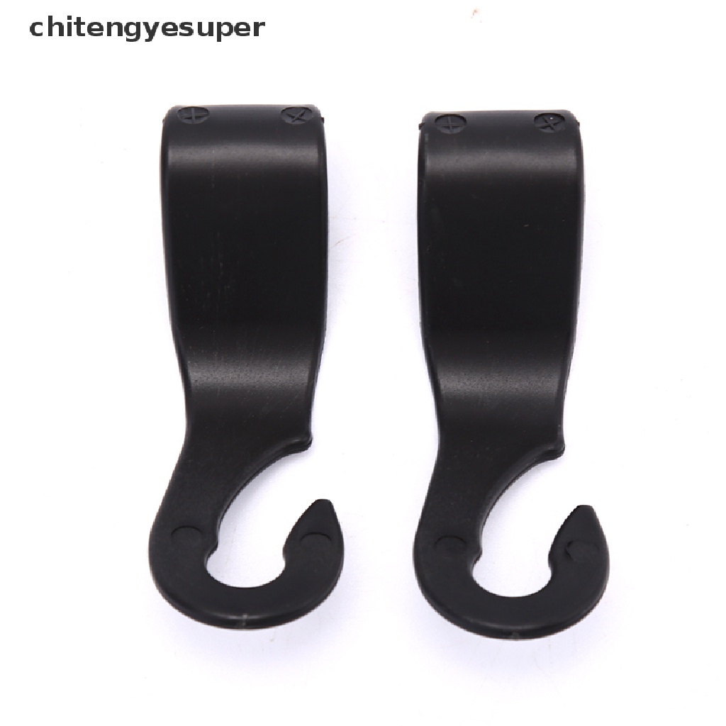 Chitengyesuper  Universal Car Headrest Back Seat Hook 2pcs Seat Hanger Vehicle Organizer Holder CGS