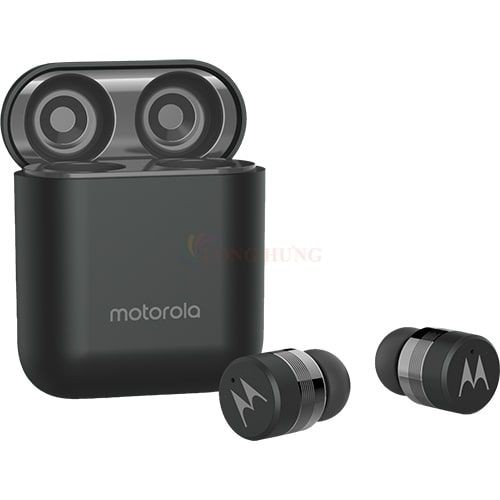 Tai nghe Bluetooth True Wireless Motorola Verve Buds 110 - Hàng chính hãng - Chống nước chuẩn IPX4