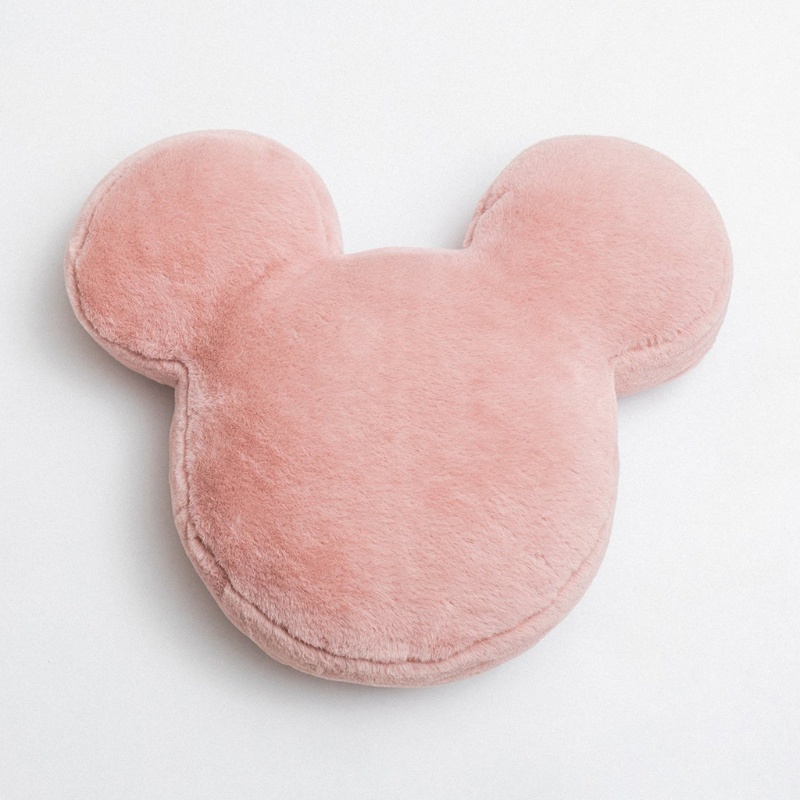 Gối Lông Thỏ Hoạt Hình Có Lõi Lưng Trang Trí Nhà Cửa/Phòng Ngủ