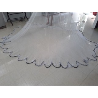 Chài lưới nilong chì xích bung rộng 5.5m nặng 5kg