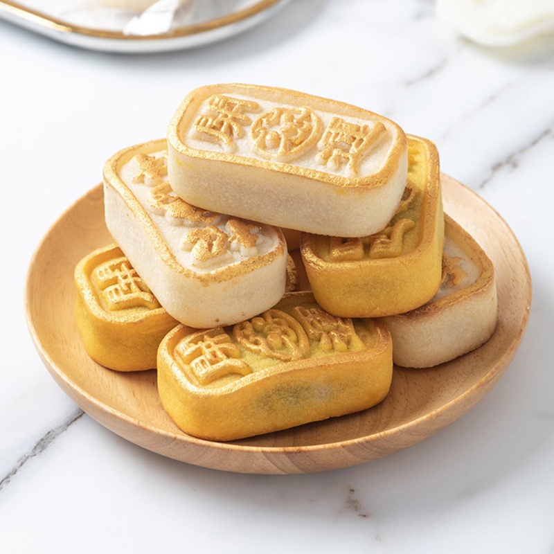 Khuôn Cắt Bánh Trung Thu Dạng Nhấn Bằng Nhựa Tiện Dụng DIY