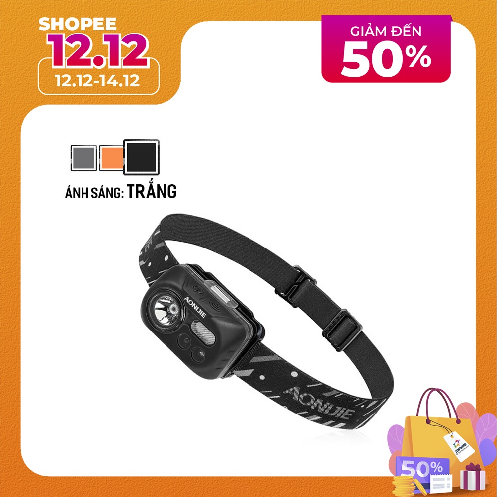 Đèn Pin Đội Đầu Headlamp Siêu Sáng Aonijie E4031 - Kháng Nước, Chiếu Sáng Tối Đa 70m