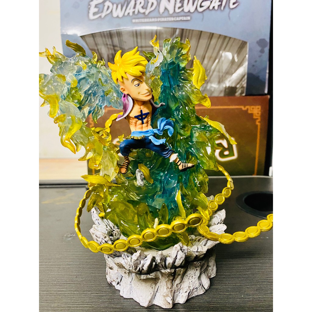 Mô hình Marco phượng hoàng chibi effect resin cao 18cm - One piece