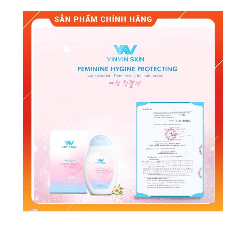 (Chính hãng ) DUNG DỊCH VỆ SINH PHỤ NỮ-VINVIN SKIN FEMININE HYGINE PROTECTING | BigBuy360 - bigbuy360.vn