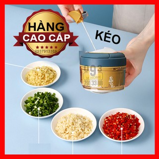 Dụng cụ băm tỏi ớt mini, cối xay tỏi ớt