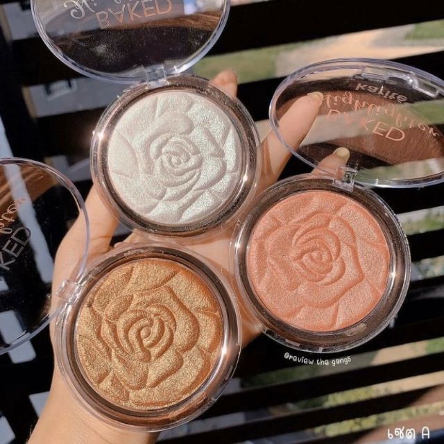 Set nhũ bắt sáng ❤️ NHŨ + PHẤN MẮT 2IN1 ❤️ Set nhũ bắt sáng Baked Highlighter hàng chuẩn xuất Thái xịn xò