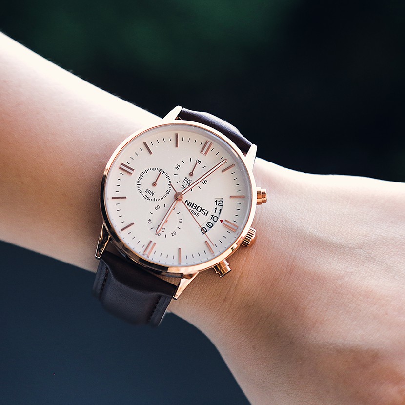 [Tặng vòng tay] Đồng hồ nam NIBOSI NI2309.24 chính hãng cao cấp | BigBuy360 - bigbuy360.vn