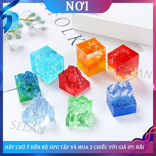 ♙●Silicone Hình Núi Tuyết Trang Trí
