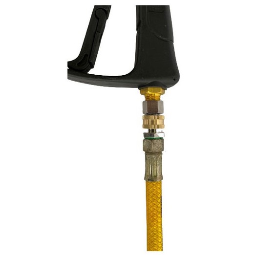 Khớp nối nhanh máy rửa xe , Khớp xoay chống xoắn dây phun xịt rửa xe ren 14mm
