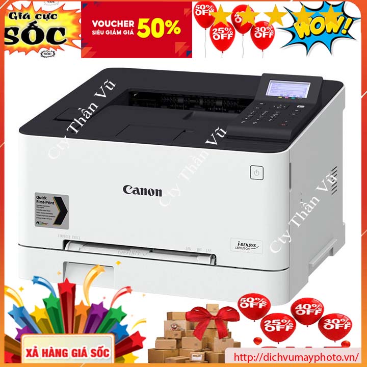 Máy in màu Laser Canon LBP 621CW in mạng in wifi bản in sắc nét bảo hành MVP Thăng Long