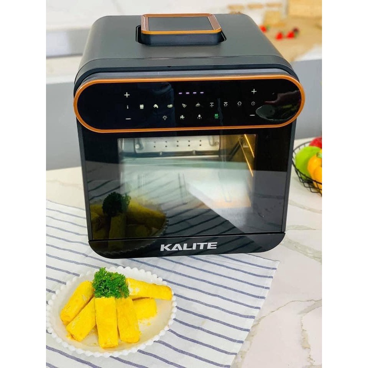 Nồi chiên hơi nước Kalite Steam pro, nồi chiên không dầu hơi nước 15L, hấp nướng 3 chế độ, chính hãng