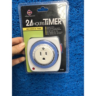 Đồng hồ hẹn giờ chỉnh cơ - timer hẹn giờ thủy canh - timer cơ, ổ cắm hẹn giờ