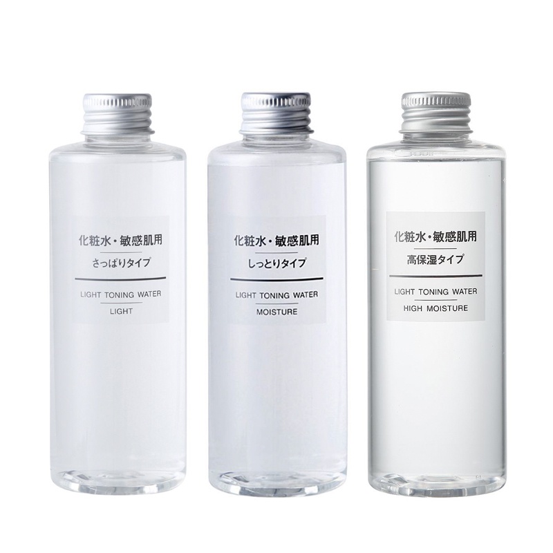 Nước Hoa Hồng Muji Light Toning Water 200mL Nhật Bản