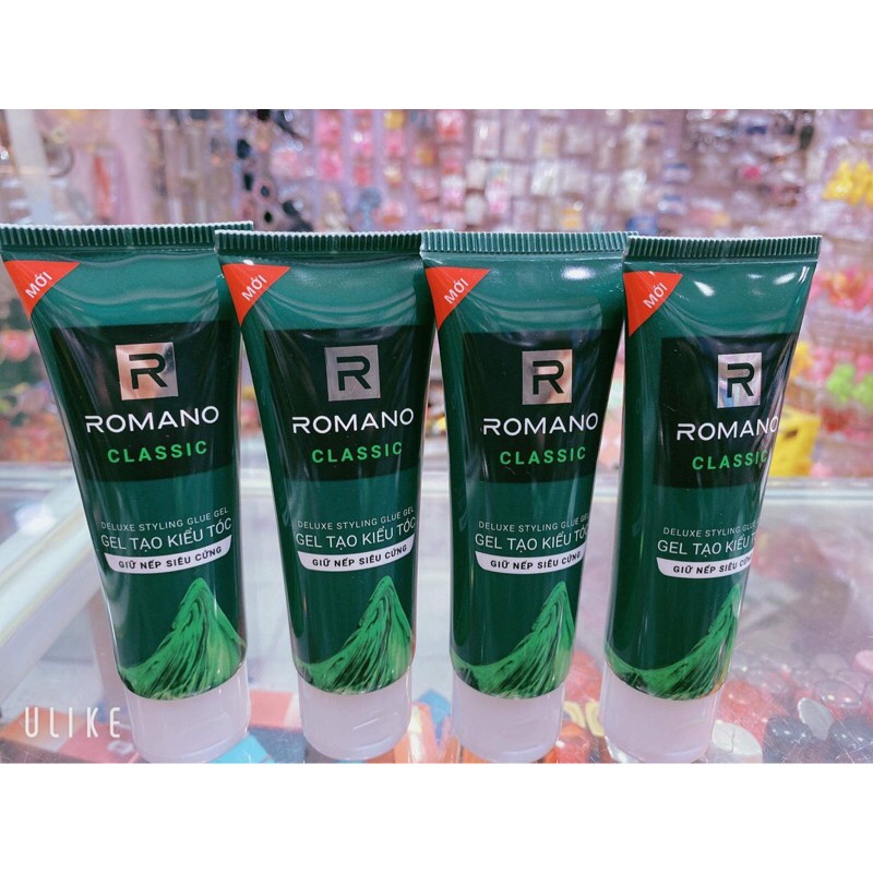 Gel tạo kiểu tóc Romano