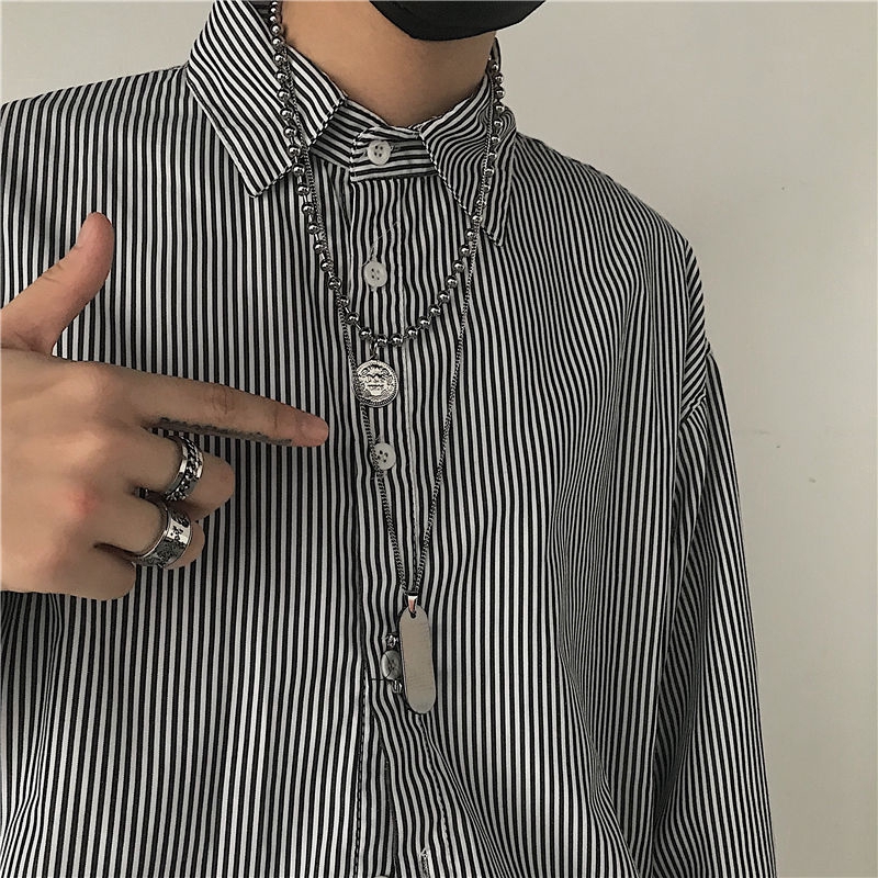 Vòng Cổ Nhiều Lớp Phong Cách Hip Hop Đường Phố Hàn Quốc