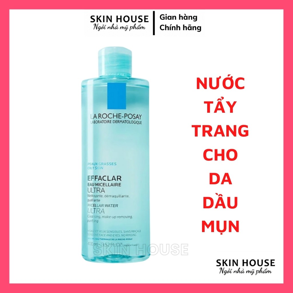 Nước Tẩy Trang La Roche Posay Micellar Water Ultra - Nước Tẩy Trang Laroche Posay Cho Da Dầu Nhạy Cảm 400ml | BigBuy360 - bigbuy360.vn