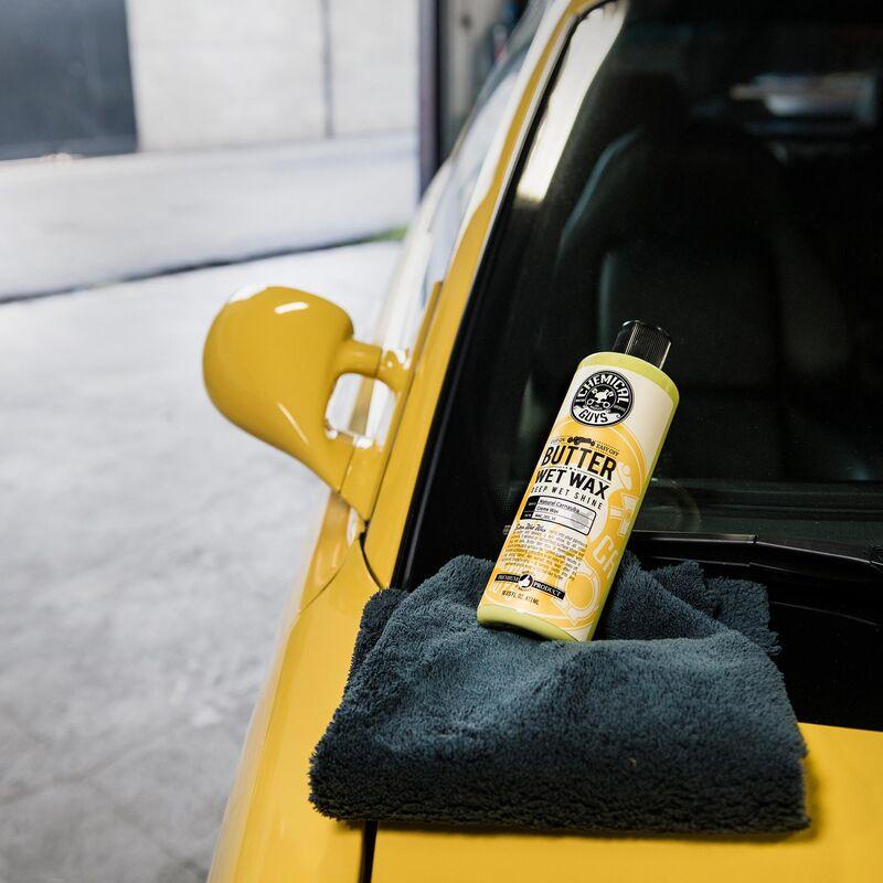 WAX KEM DỄ DÙNG hương chuối thương hiệu Chemical Guys Butter Wet Wax - Mỹ - Dung tích 473ml