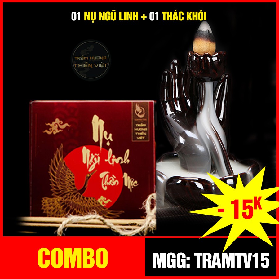 COMBO Nụ Ngũ Linh và Thác Khói xông nhà tẩy uế