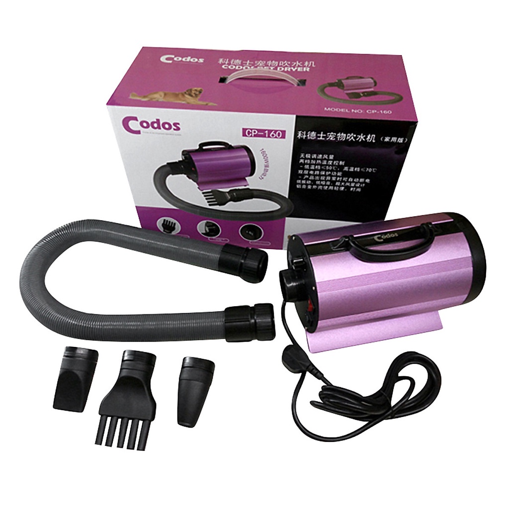 Máy Sấy Lông Chó Mèo Codos CP160 Sấy Lông Chó Mèo 1600W New Model 2022