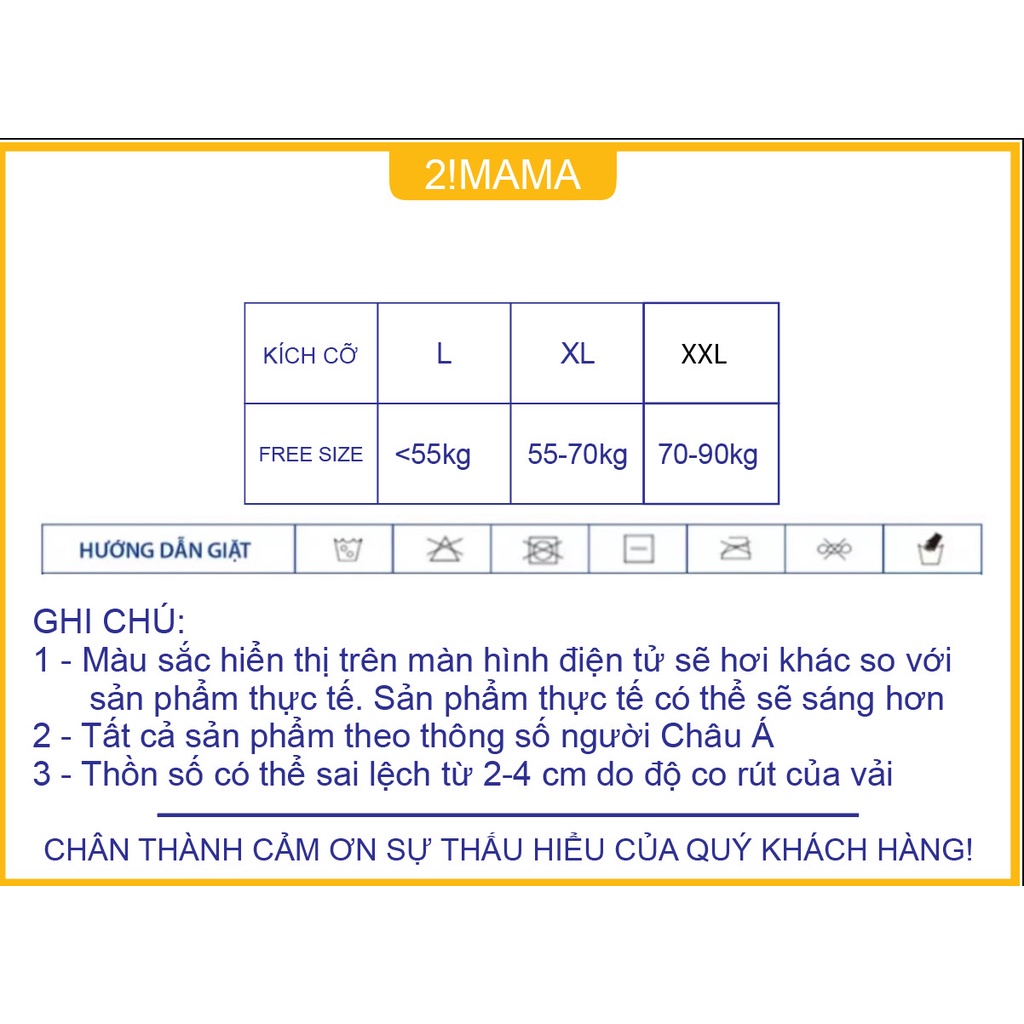 Quần lót bầu và sau sinh 2MAMA cạp chéo kháng khuẩn bigsize 9090 V88