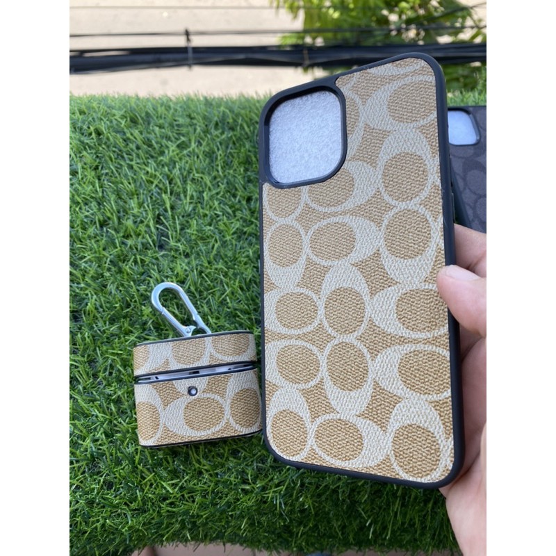 Ốp Airpods Pro/ ip 14/13/12/11 series COACH