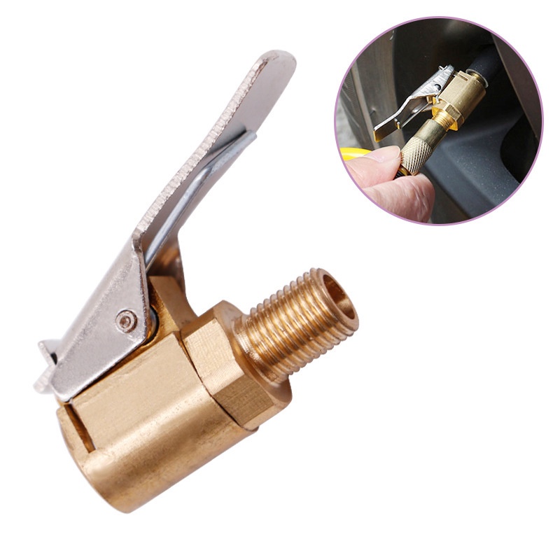 Van Bơm Hơi Bánh Xe Hơi Bằng Đồng Thau 8mm